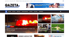 Desktop Screenshot of gazetadeuberlandia.com.br